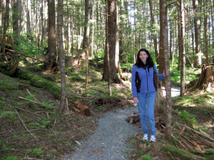 Trail in Juneau, Alaska