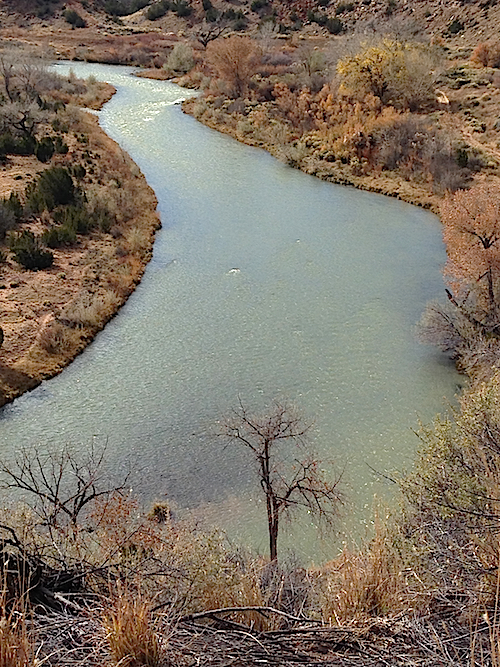 o'keeffe's landscapes - chama river