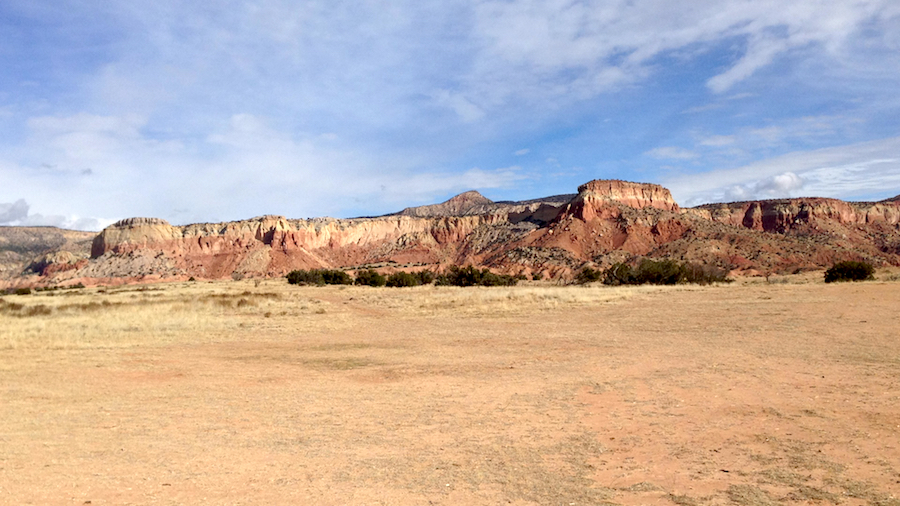 o'keeffe's landscapes - ghost ranch