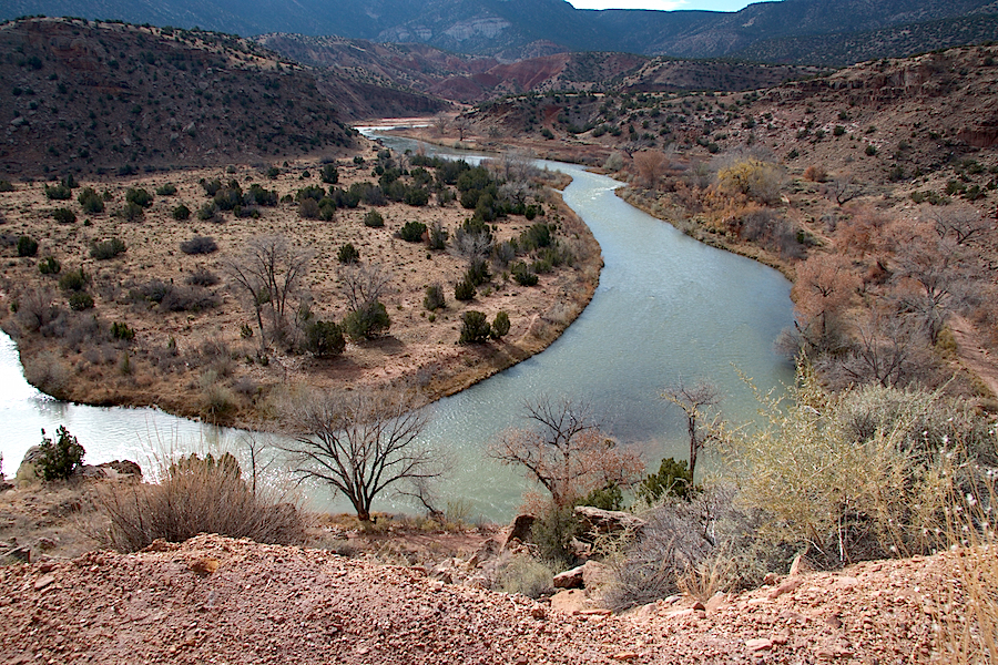 o'keeffe's landscapes - chama river