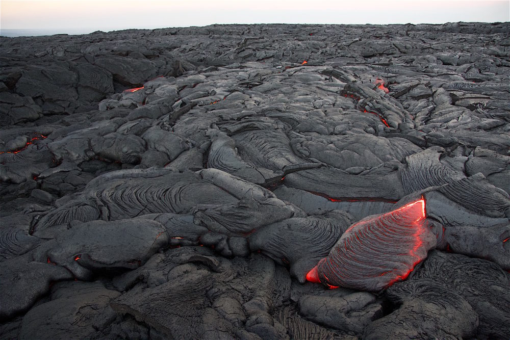 parque nacional de los volcanes - hawái