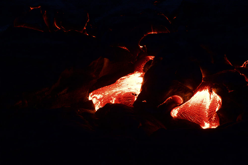 parque nacional de los volcanes - hawái